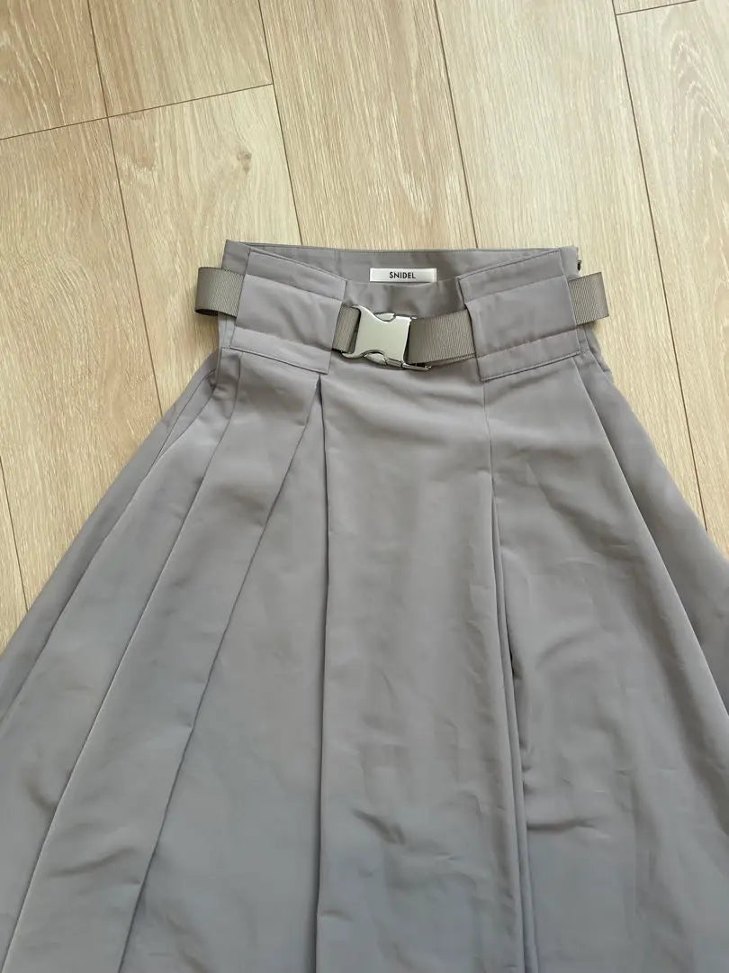 SNIDEL Sustainable Varie Belt Skirt