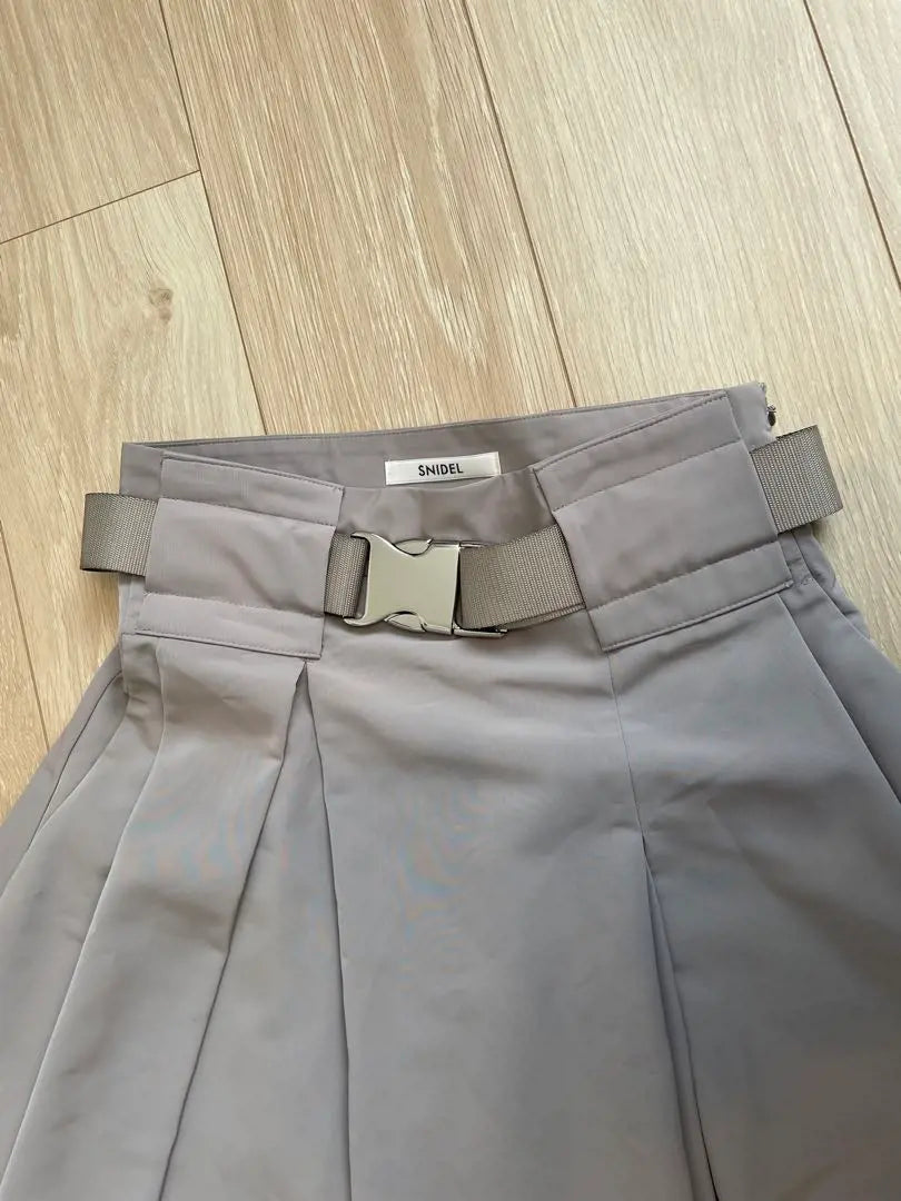 SNIDEL Sustainable Varie Belt Skirt