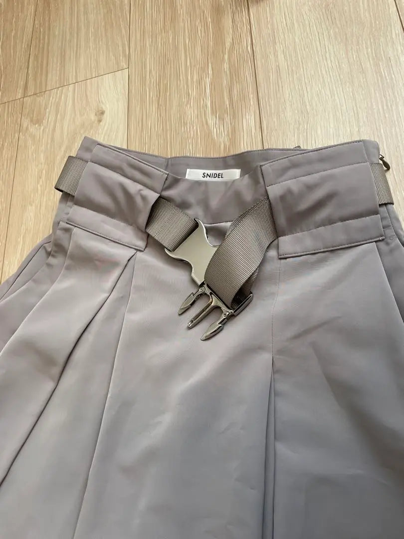 SNIDEL Sustainable Varie Belt Skirt