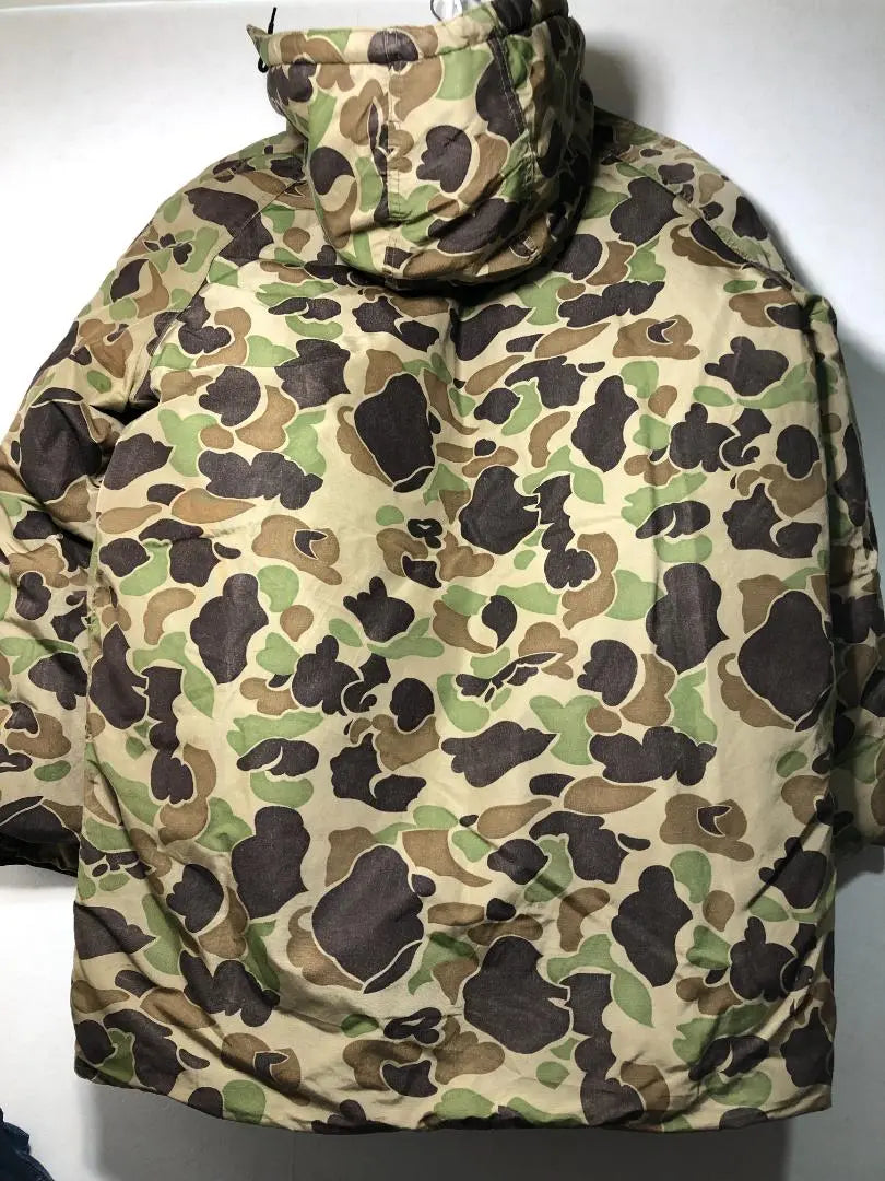 052182 WOODS Reversible Camo Down Jacket Coat