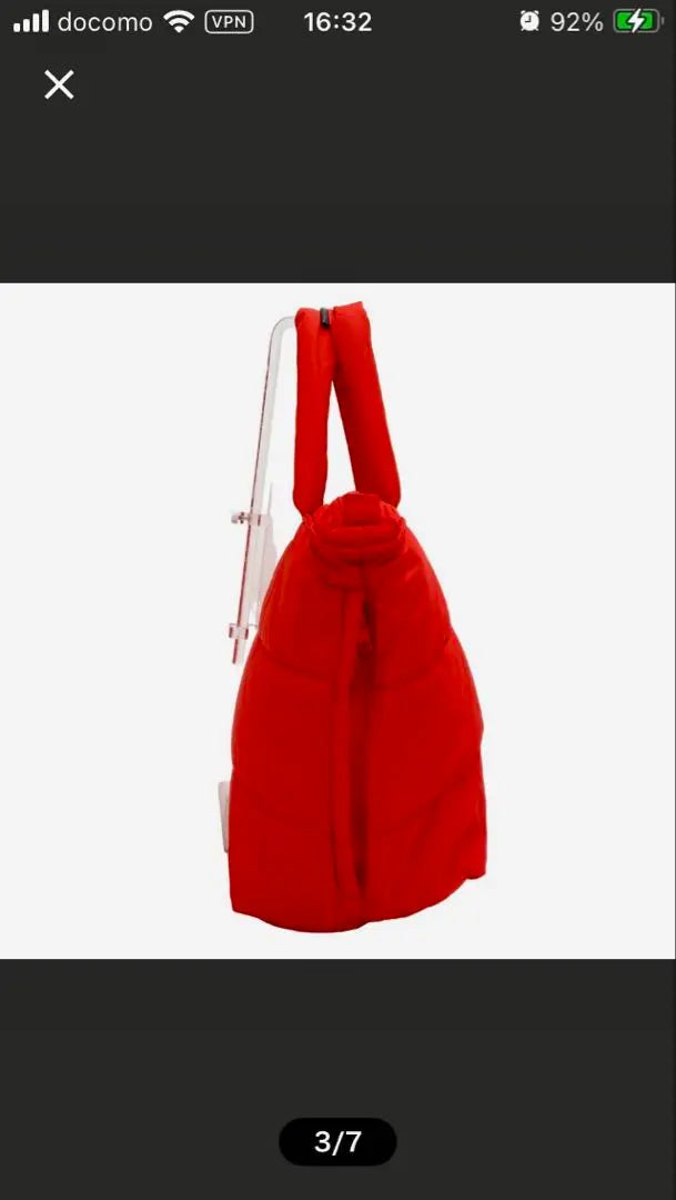 ⭐️PEARLY GATES Pearly Gates Tote Bag Red