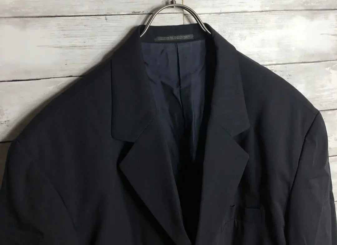 Traje de chaqueta 4B de archivo de decoloración para hombre de Yohji Yamamoto Pool de la década de 1996