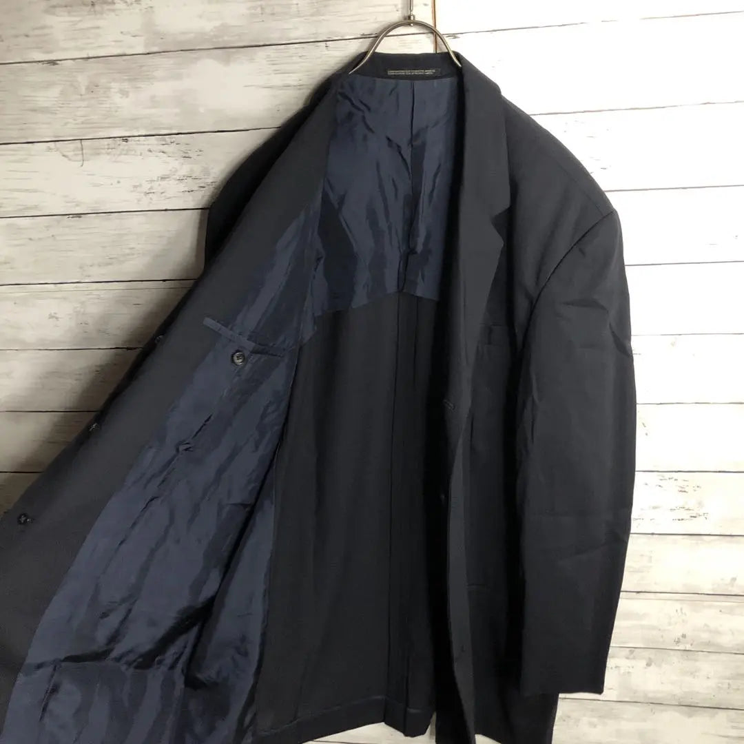 Traje de chaqueta 4B de archivo de decoloración para hombre de Yohji Yamamoto Pool de la década de 1996