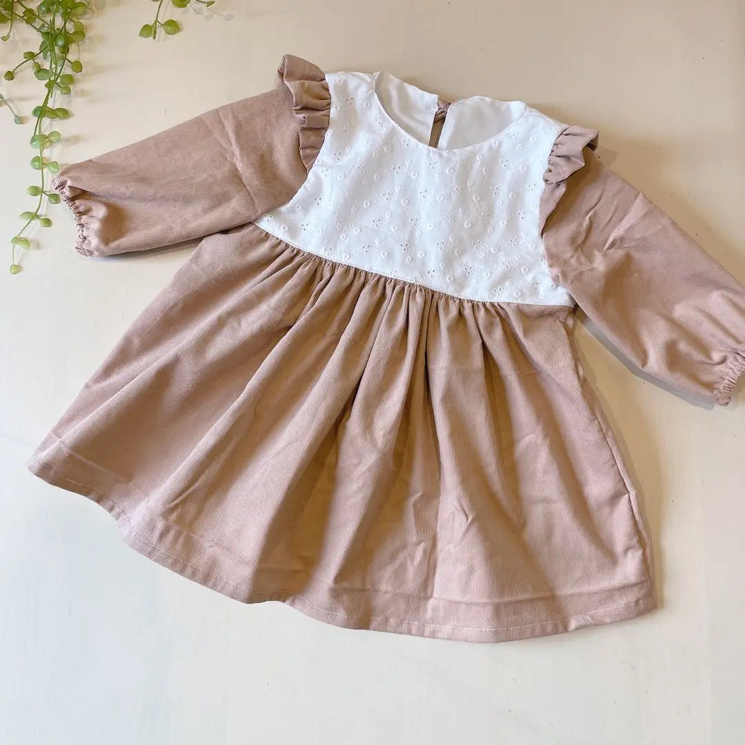 Corduroy dress 90 cm