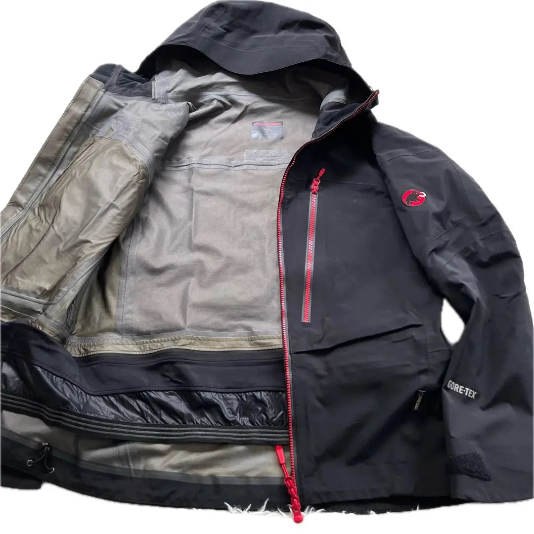 [Popular] Mammut Gore-Tex Icefall 2 Jacket Men's XL Black | 【人気】マムート ゴアテックス アイスフォール2 ジャケット　メンズ　XL　黒