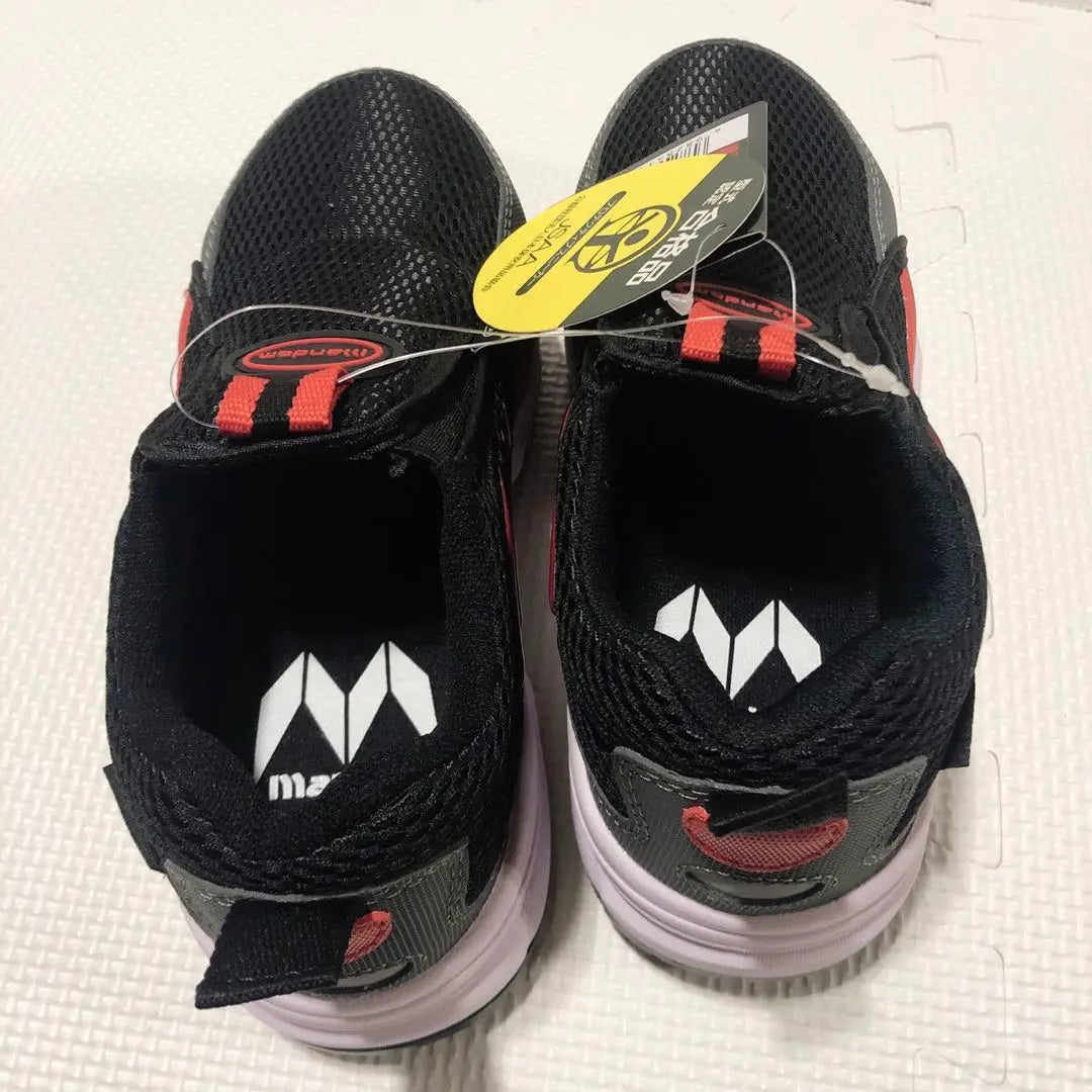 New Mandom Safety Shoes Protective Sneakers Black 22.5