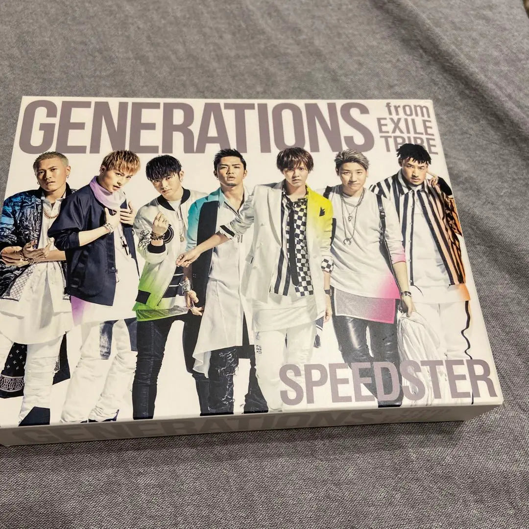 ✨GENERACIONES✨SPEEDSTER 1 CD + 3 Blu-rays | ✨GENERACIONES✨SPEEDSTER CD1枚＋Blu-ray3枚