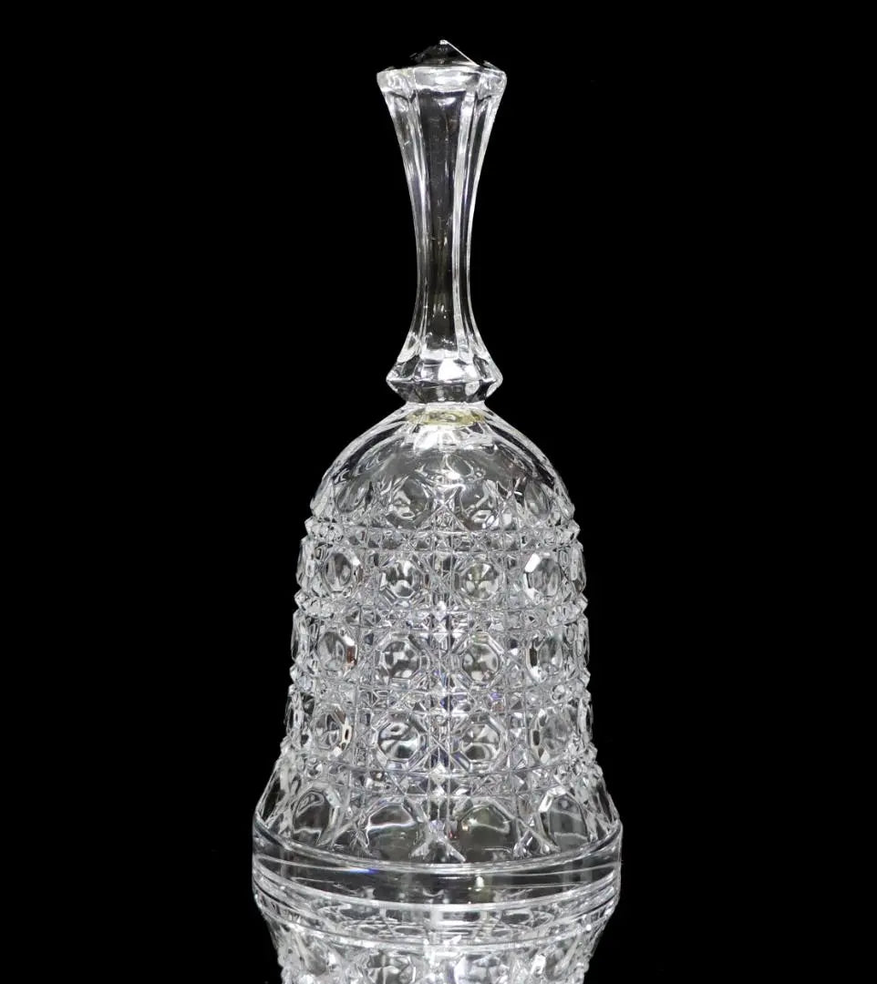 Campana de cena grande Diaman Pierley de tamaño raro de Baccarat antiguo | オールド・バカラ レアサイズ ディアマン・ピエーリー 大型 ディナーベル