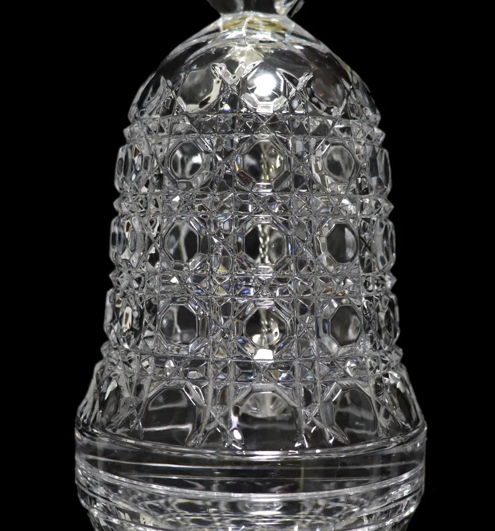 Campana de cena grande Diaman Pierley de tamaño raro de Baccarat antiguo | オールド・バカラ レアサイズ ディアマン・ピエーリー 大型 ディナーベル