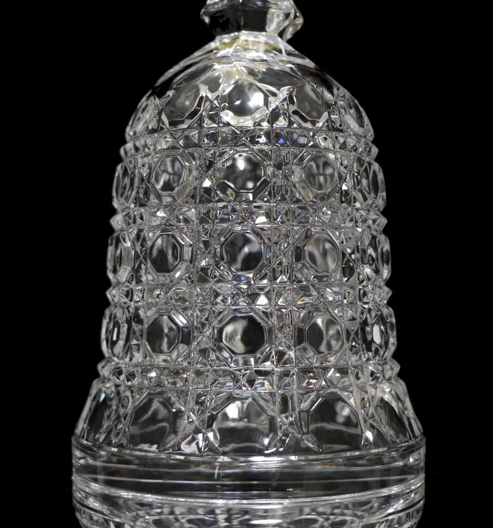 Campana de cena grande Diaman Pierley de tamaño raro de Baccarat antiguo | オールド・バカラ レアサイズ ディアマン・ピエーリー 大型 ディナーベル