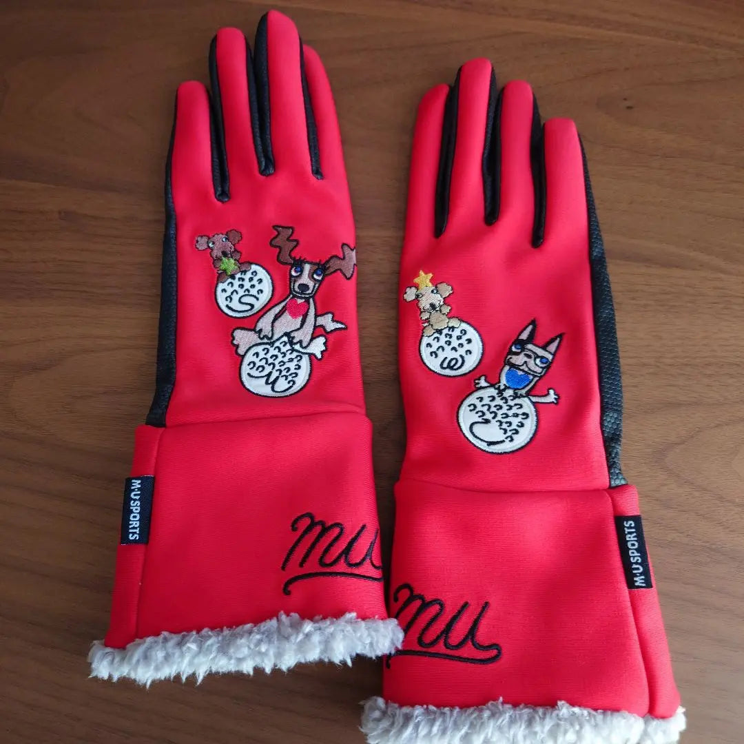 M•U SPORTS Winter Gloves, both hands