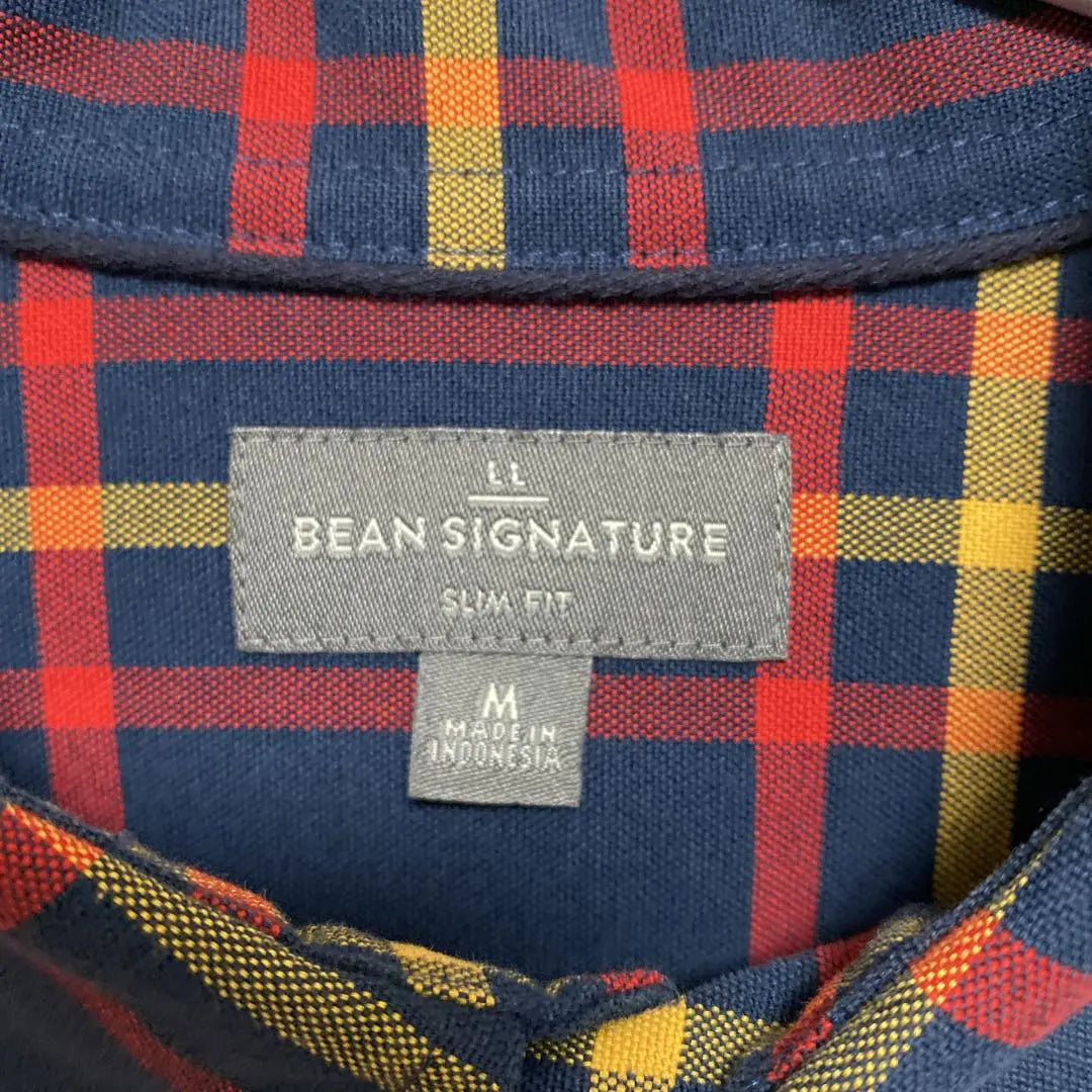 [Good condition] L.L.Bean SIGNATURE Check Shirt Button Down