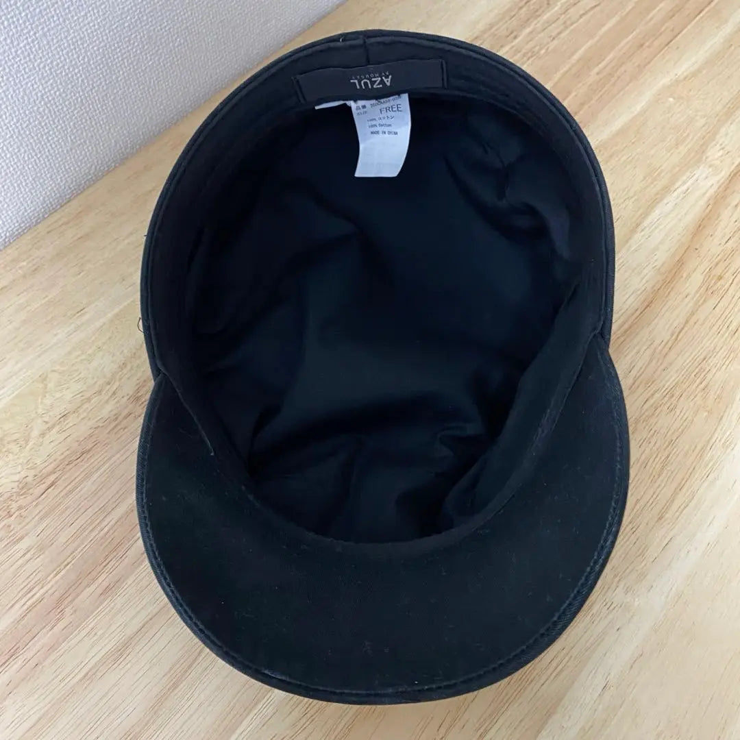 [Reducción de precio final] Gorra AZUL Casquette Negra GRATIS