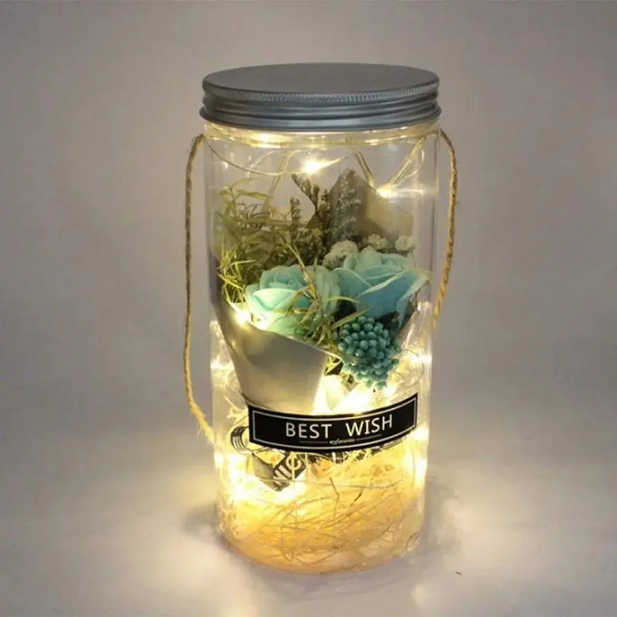 ✨LED Night Light Glass Wishing Bottle ✨Decorative Night Light