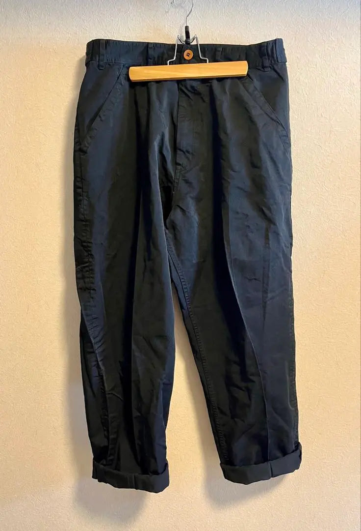 Pantalones anchos de poliéster retráctil Comme des Garcons Hompleus Yamaguchi Ichiro