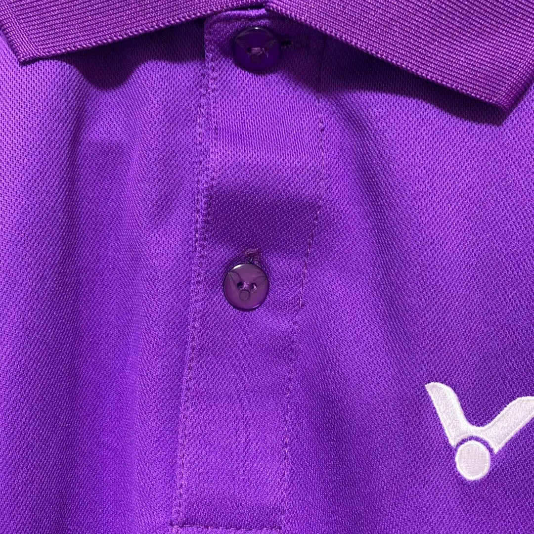 [Good Condition] Badminton Shirt VICTOR Victor S Purple Table Tennis S