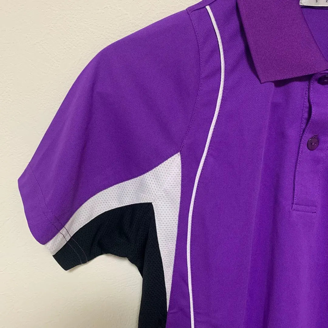 [Good Condition] Badminton Shirt VICTOR Victor S Purple Table Tennis S