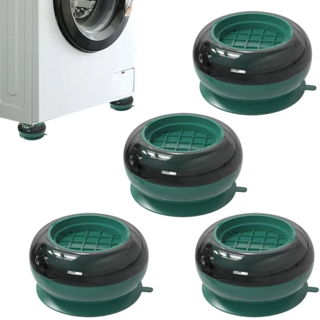 Machine vibration pads - 4 vibration-proof pads - Protect the floor of the laundry room