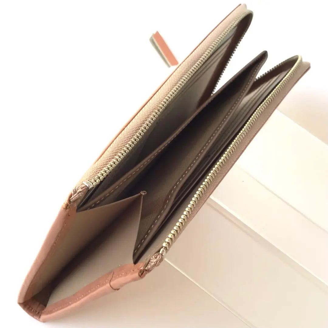 [New] Margaret Howell✨Macure Year L-shaped zipper wallet Almond