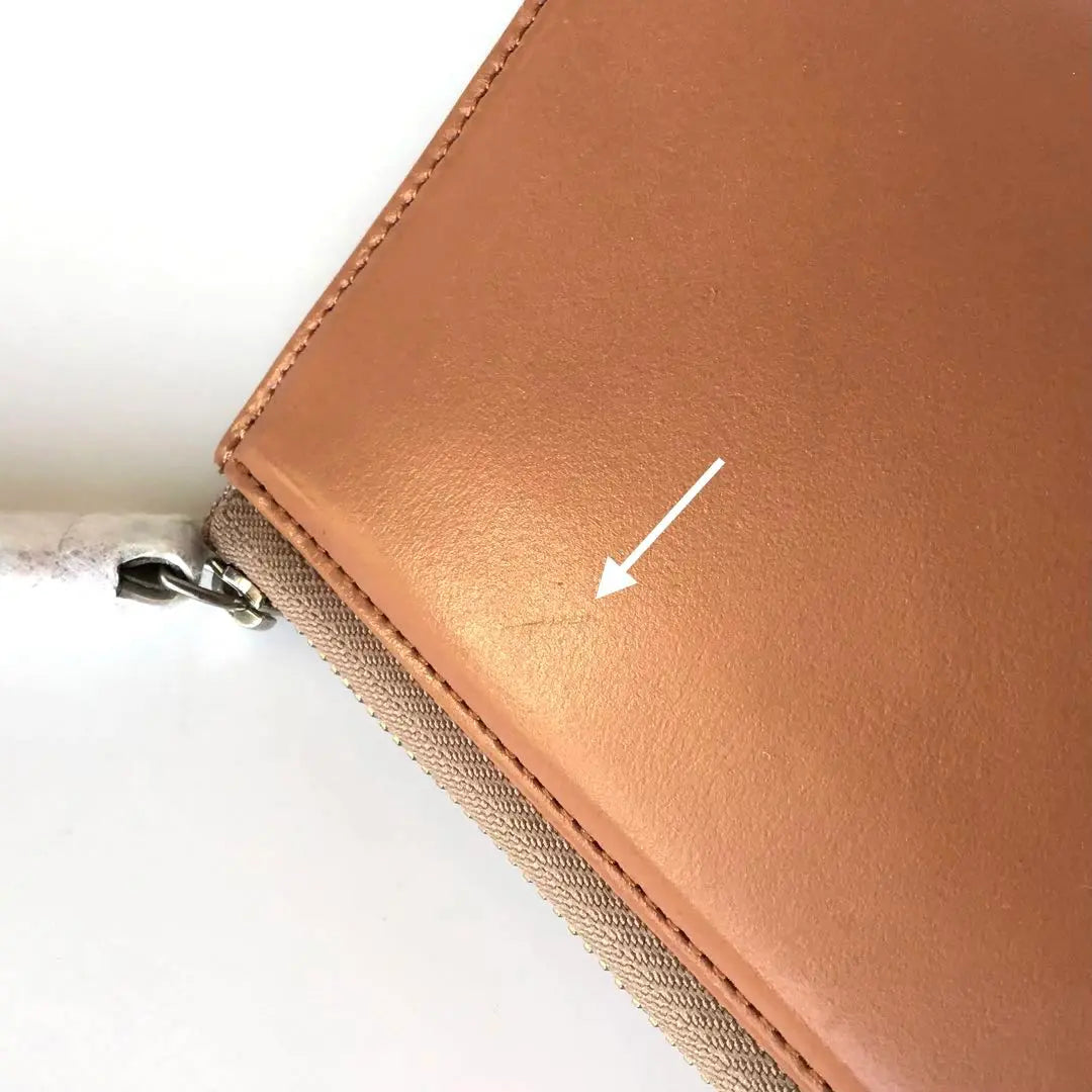 [New] Margaret Howell✨Macure Year L-shaped zipper wallet Almond