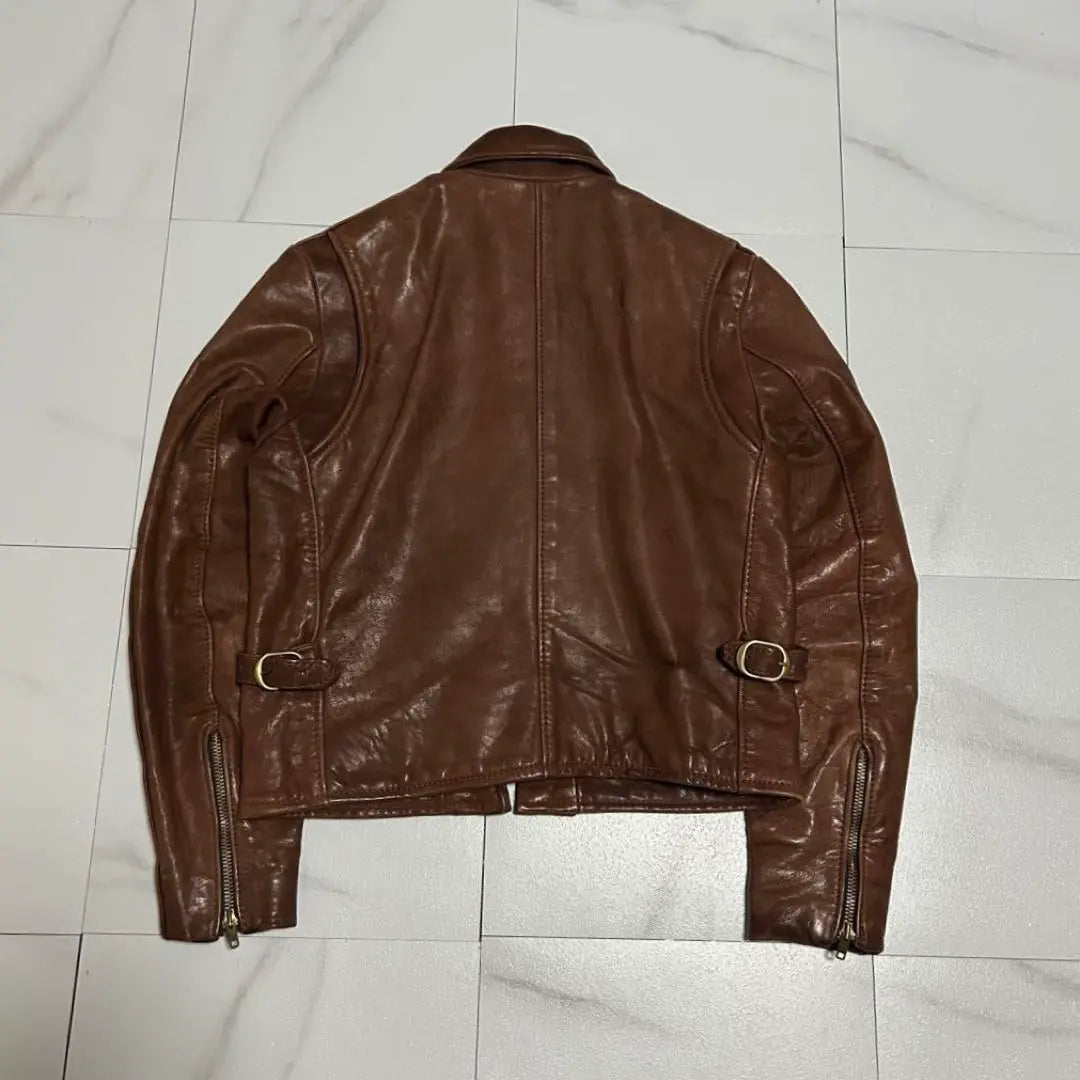 70s vintage VANSON leather jacket model F