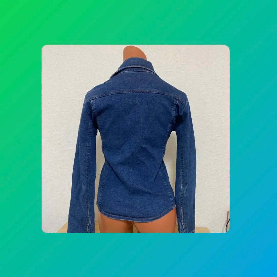 ★Denim shirt★S size Stretchable