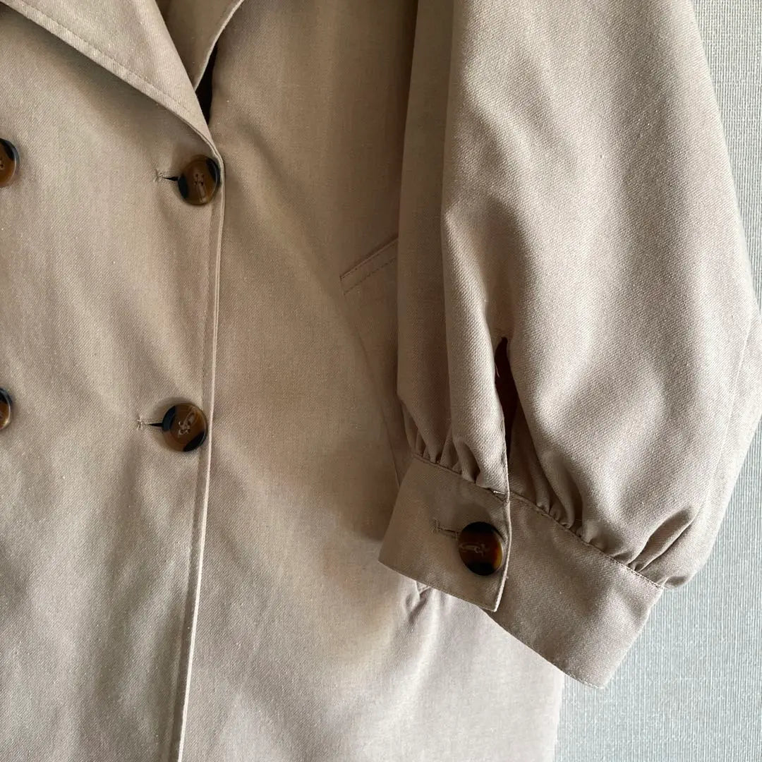 Trench coat with string [3L] | トレンチコート紐付き【３Ｌ】