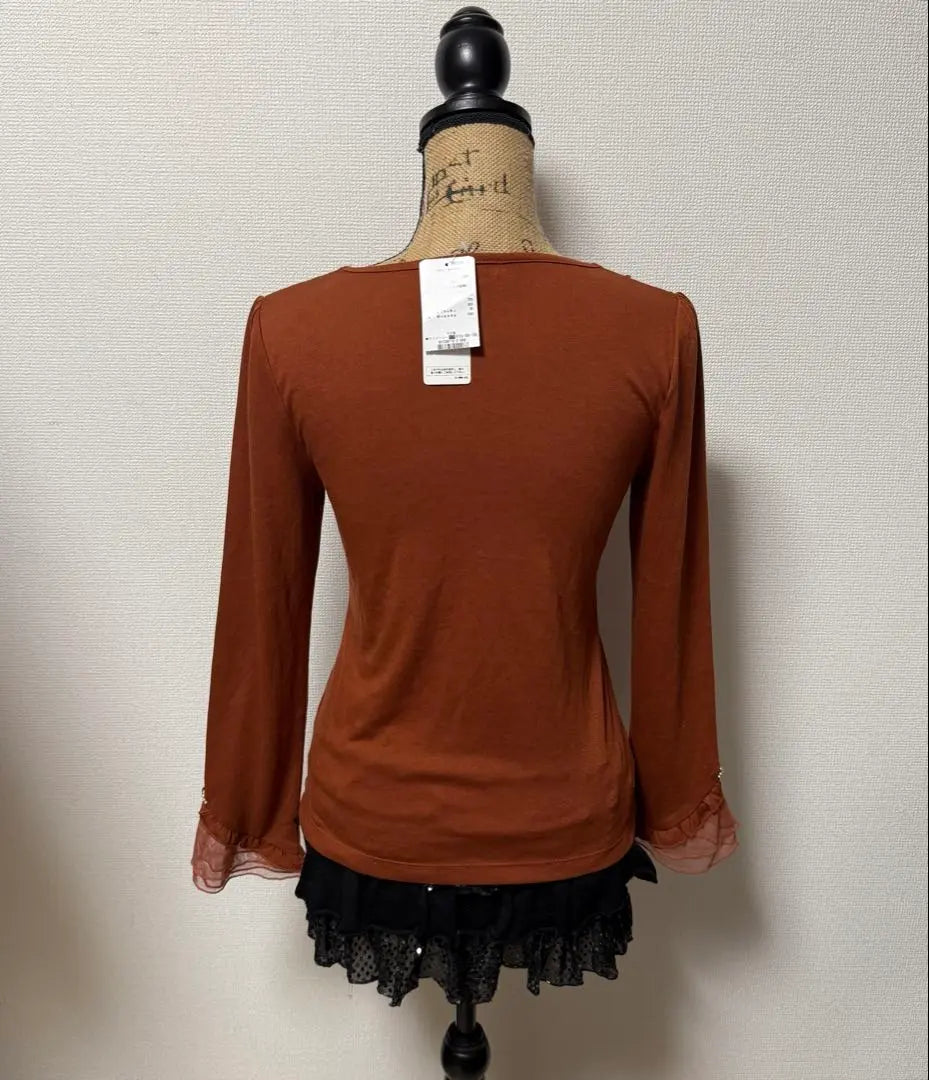 Fair League Laurele Ballet Core Lace Decoration Tops | フェアリーグランジ　バレエコア レース装飾トップス