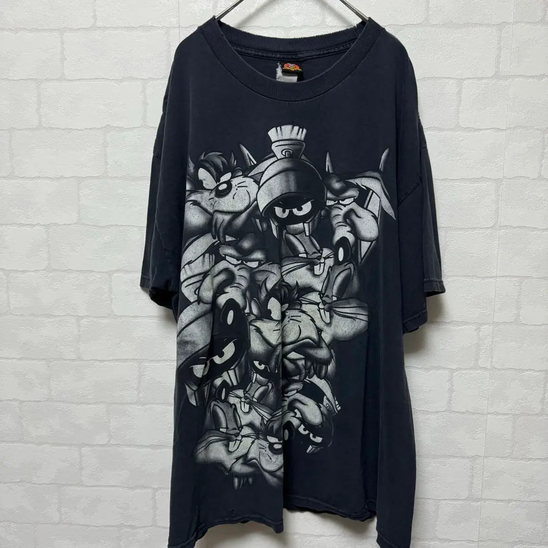 [vintage] Looney Tunes Movie T-shirt Black L