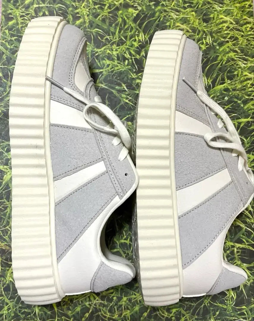 ✨️Java✨️The thick bottom sneakers LL 25cm gray