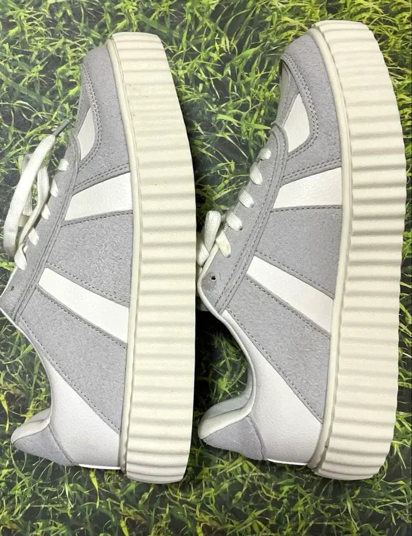 ✨️Java✨️The thick bottom sneakers LL 25cm gray