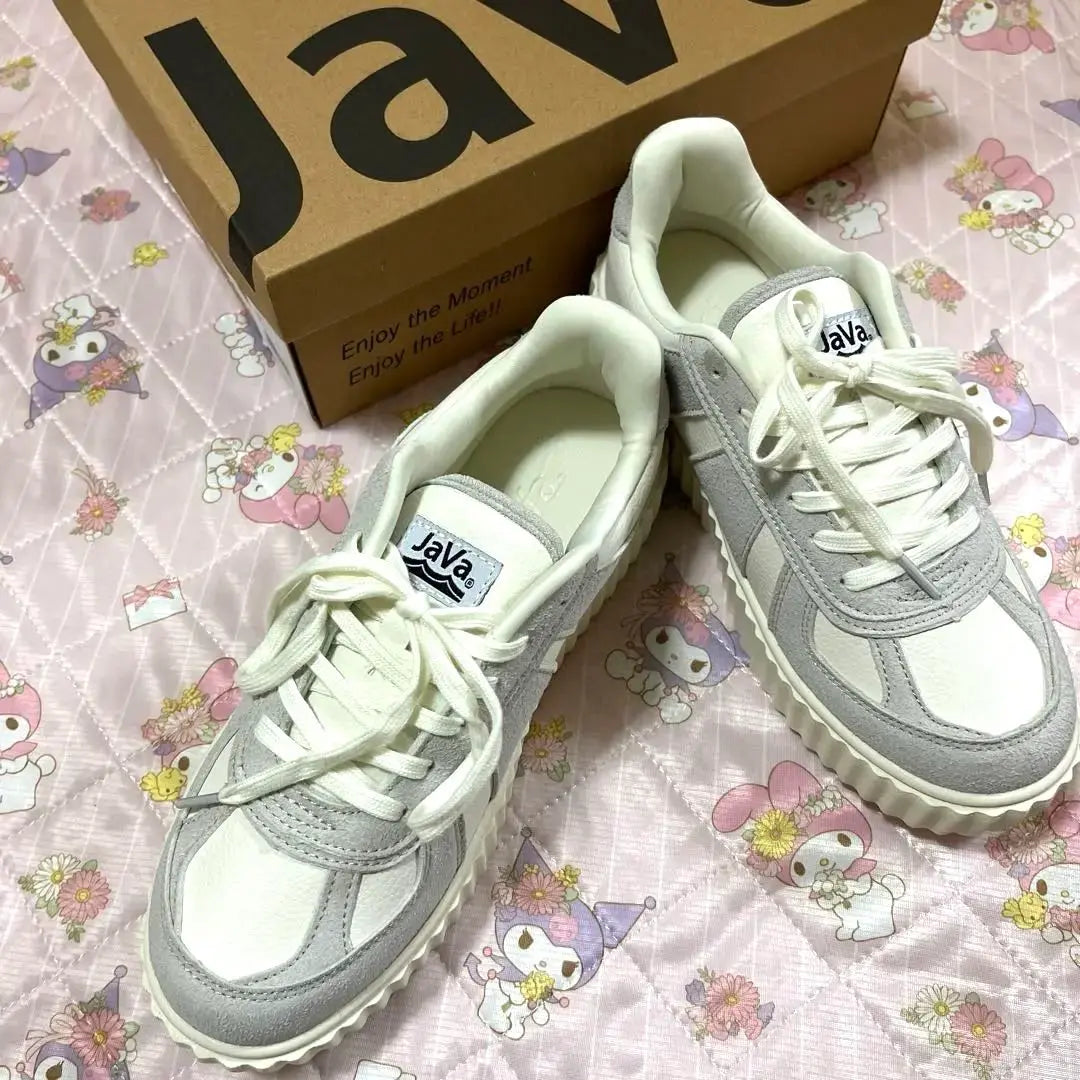 ✨️Java✨️The thick bottom sneakers LL 25cm gray