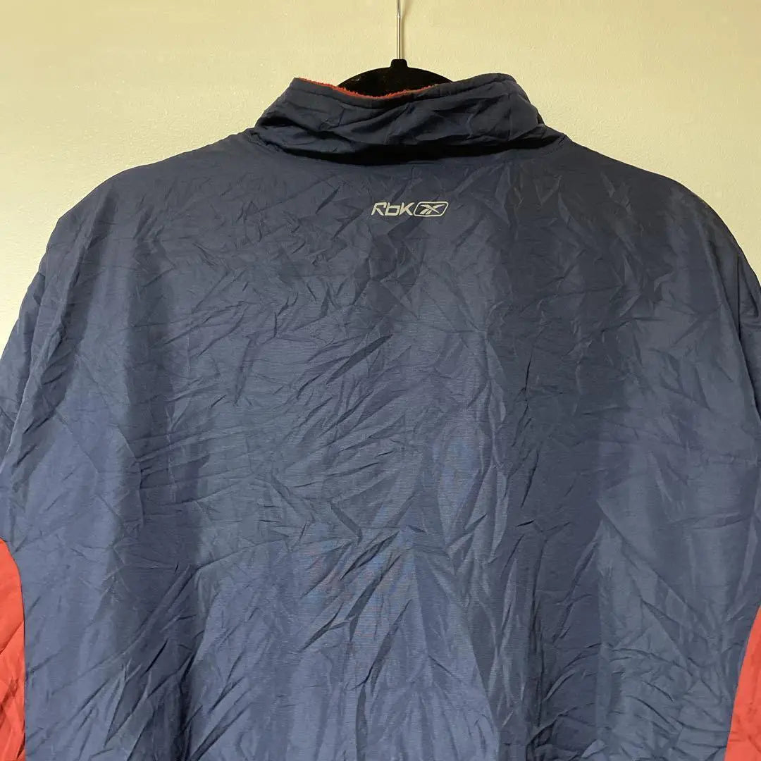 Reebok Nylon Jacket Navy Zip-Up 2XL 3L NHL