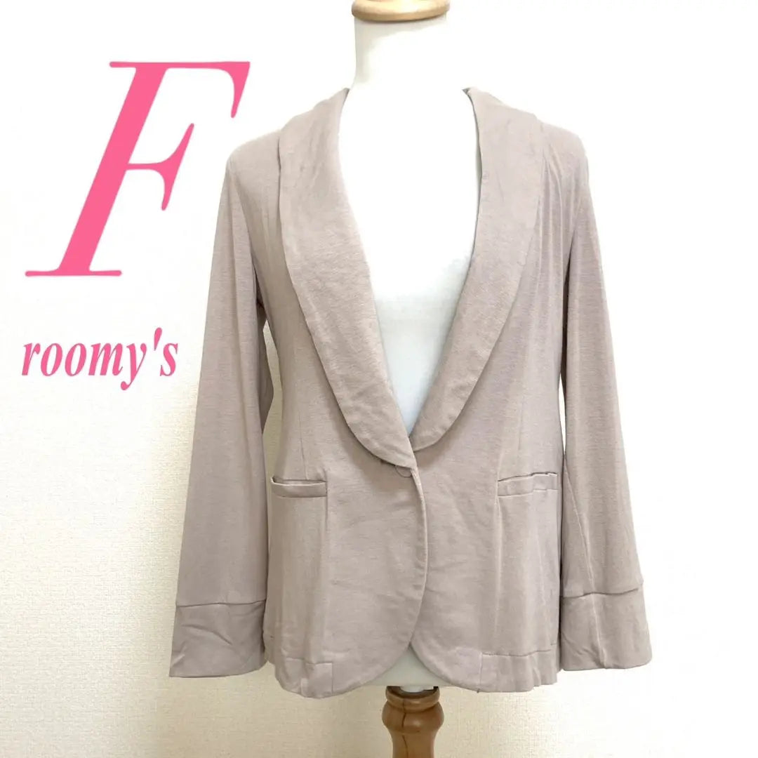 Chaqueta Rumys F Beige fina informal de oficina