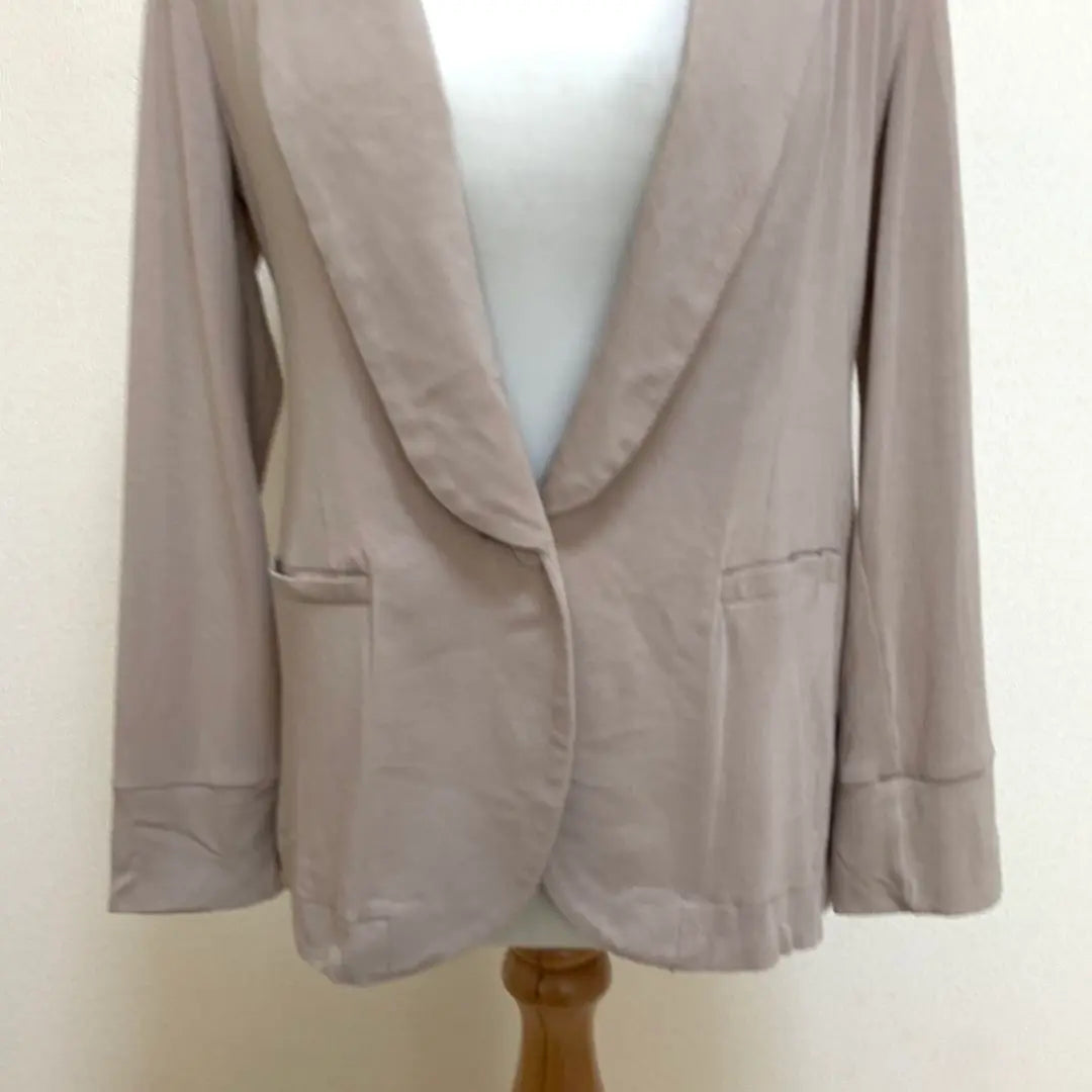 Chaqueta Rumys F Beige fina informal de oficina