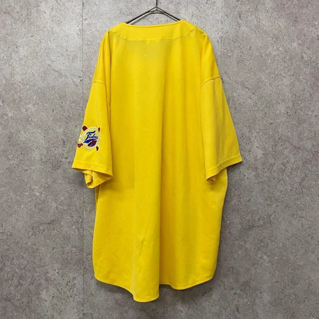 [Super Raro ☆ Importación de EE. UU. Años 90] Camisa de juego bordada de doble cara FUBU para hombre, talla 3XL