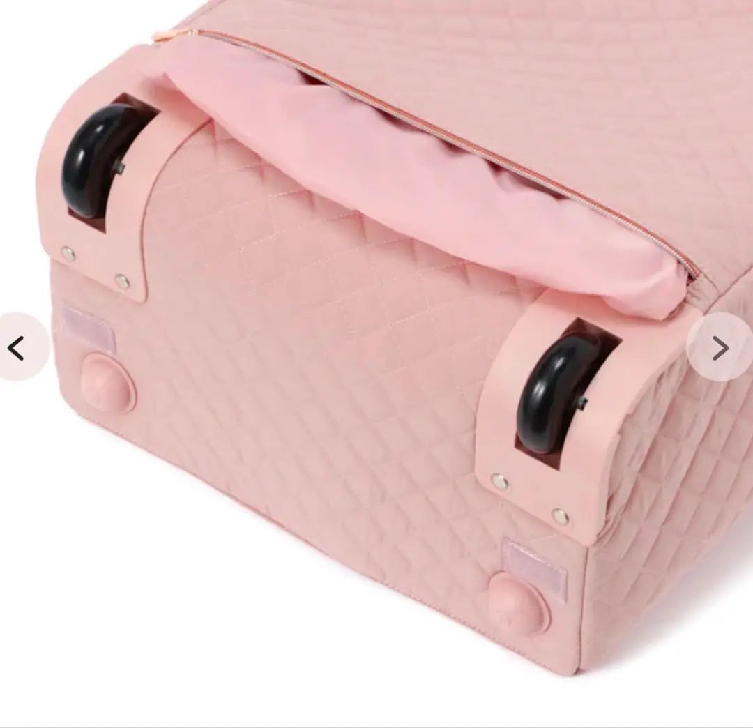 New tag included ✨Francfranc quilted soft carry bag pink | 新品タグ付✨フランフラン キルティング ソフトキャリーバッグ ピンク