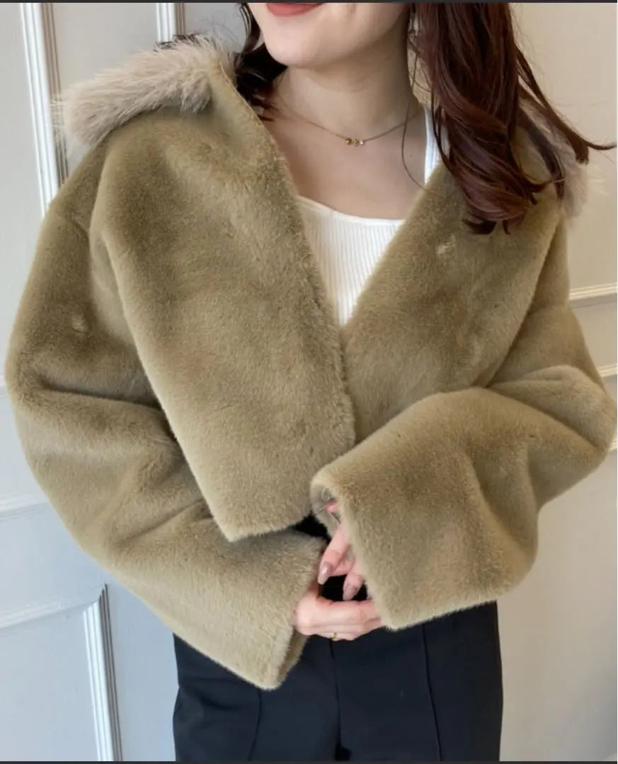 Amy Istwar faux fur combination jacket