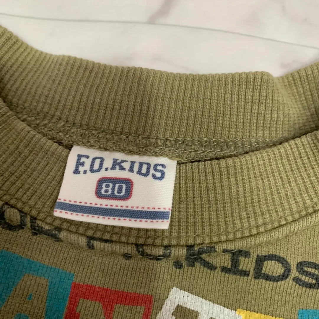 F.O.KIDS Kids (Boys) Tops Set of 3 80 Print Logo