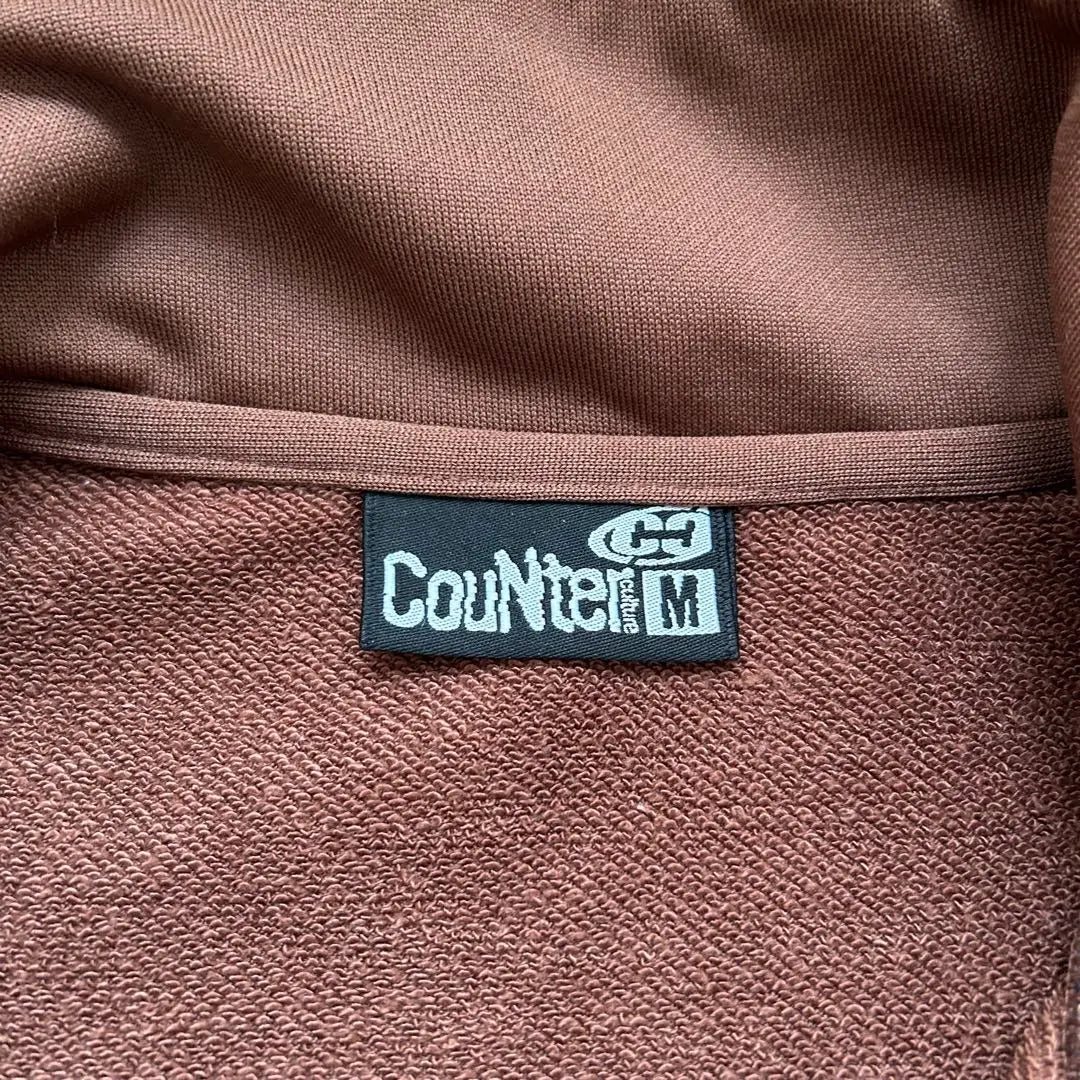 counter culture track jacket full zip street Y2K