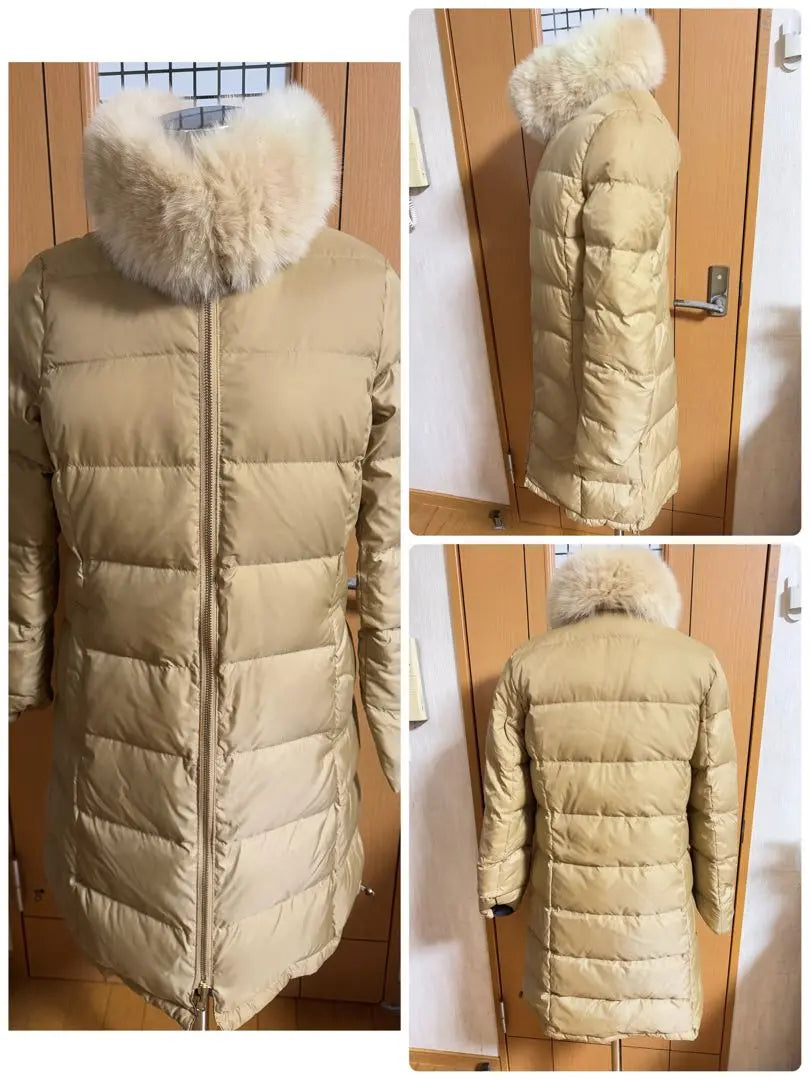 IENA 38 Reversible Down Coat 4way Fox Fur