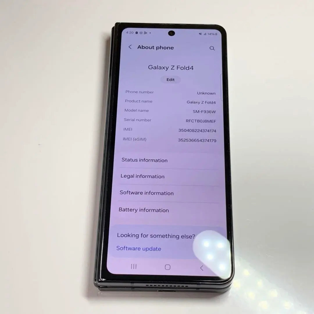 [Good condition] Android Galaxy Fold 4 | 256gb | SIM-free