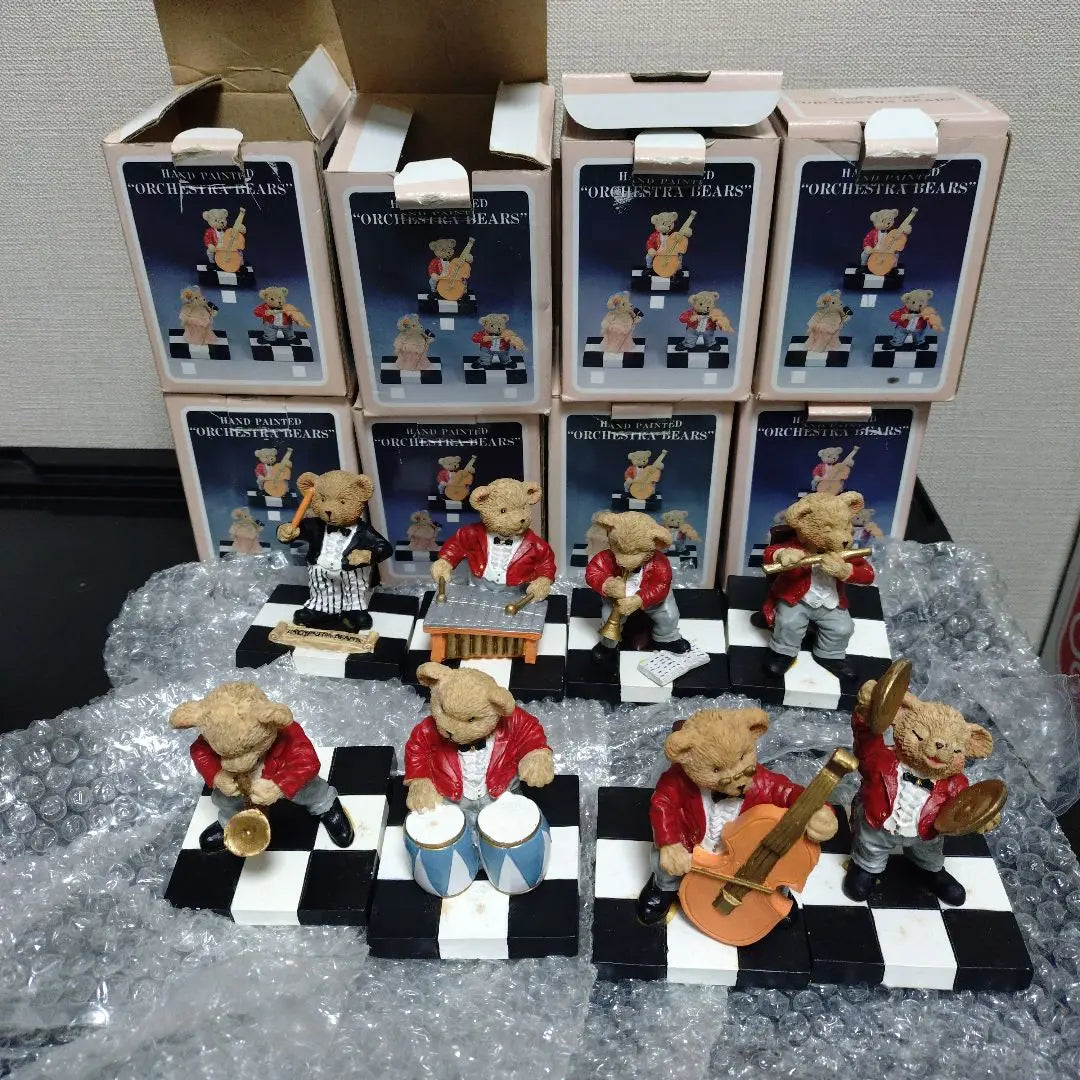 [Rare] Orchestra Bears Boxed 8-piece Set