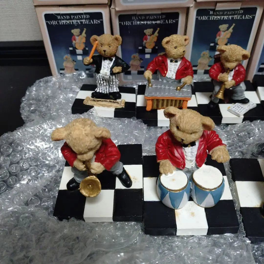 [Rare] Orchestra Bears Boxed 8-piece Set