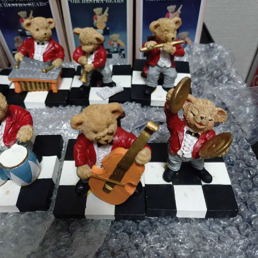 [Raro] Estuche de 8 piezas de Orchestra Bears