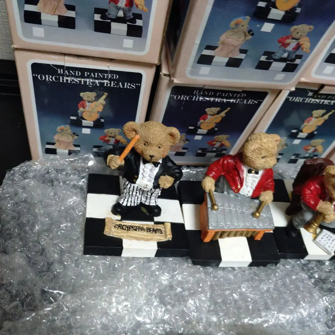 [Rare] Orchestra Bears Boxed 8-piece Set