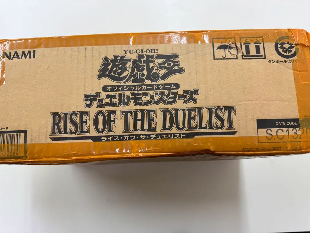 Yu-Gi-Oh! RISE OF THE DUELIST 1 carton Asian version