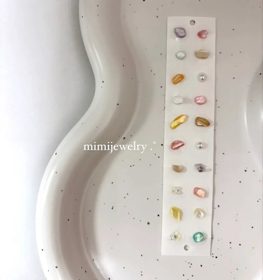 ♡ Ear acupuncture jewelry ♡ Ear acupuncture stickers, immediate delivery ◎Handmade