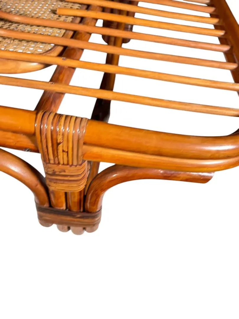 HR117 Rattan, Rattan, Glass Table, Japanese Modern, Free Shipping in the Metropolitan Area