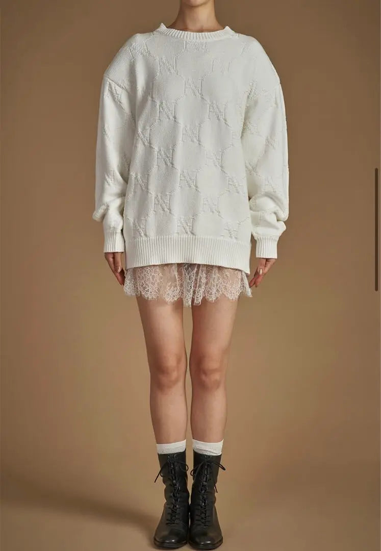 HAENGNAE ヘンネ KISHIMEN OVERSIZED SWEATER